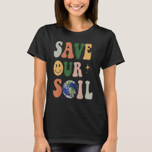 Save Our Soil Support Save Soil Movement With Sadh T-Shirt