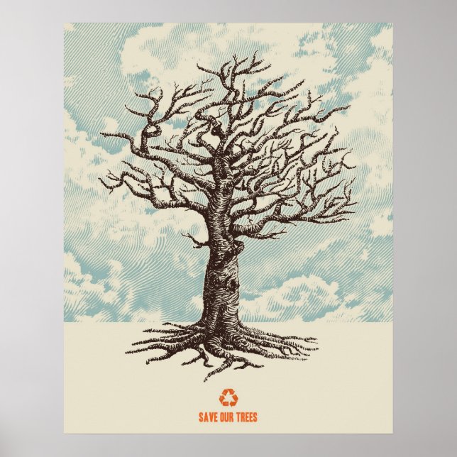 Save our Trees Poster (Front)