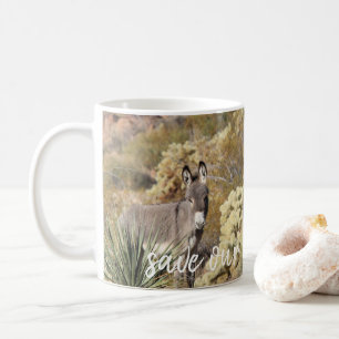 Save Our Wild Burros Coffee Mug