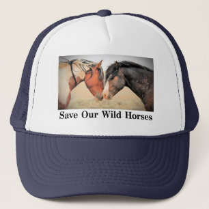 Save Our Wild Horses Trucker Hat