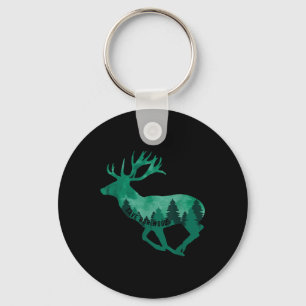 Save Our Woods Environmental Protection Deer Natur Key Ring