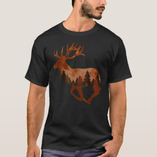 Save Our Woods Environmental Protection Deer Natur T-Shirt