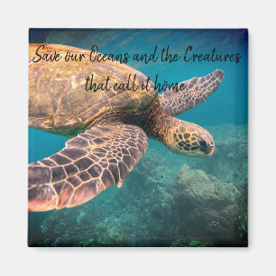 Save out Oceans Magnet