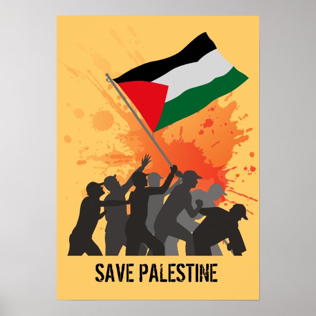 Save Palestine Poster (Front)