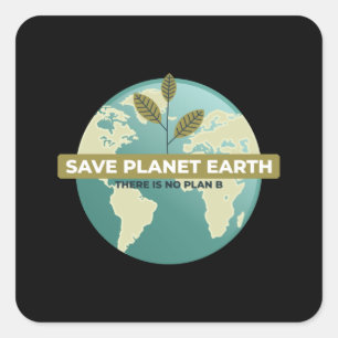 SAVE PLANET EARTH Sticker
