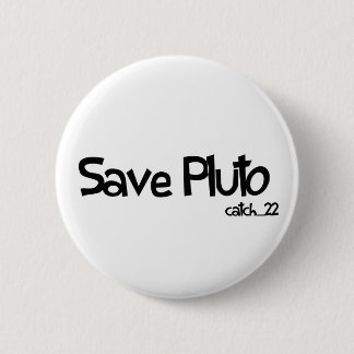 Save Pluto Badge