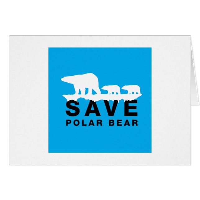 Save Polar Bear (Front Horizontal)
