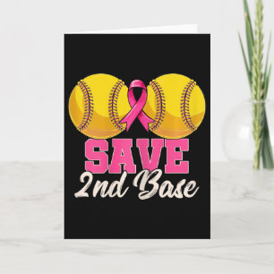 Save Second 2nd Se Breast Cancer Survivor Funny So Card