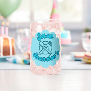 SAVE SHANDON'S - Rob's Diner - The Crossing Can Glass