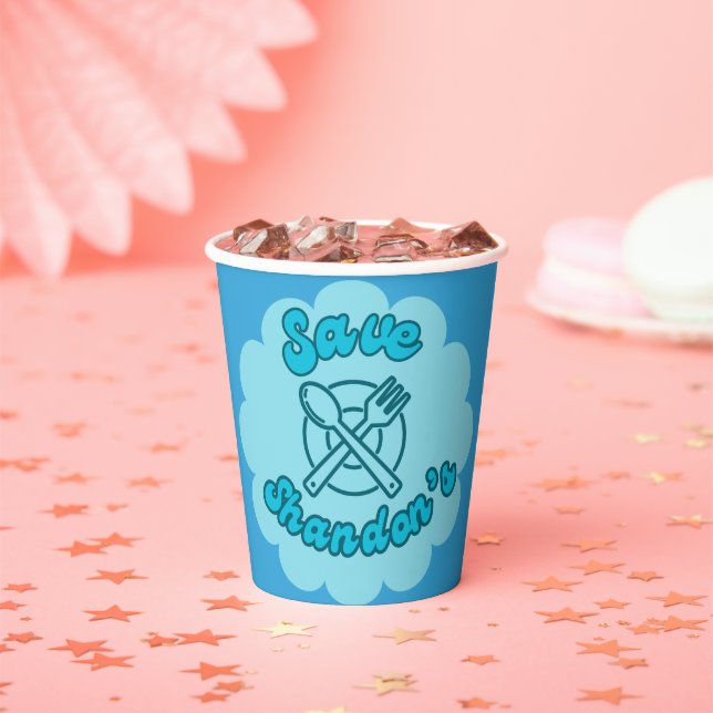 SAVE SHANDON'S - Rob's Diner - The Crossing  Paper Cups (Insitu)
