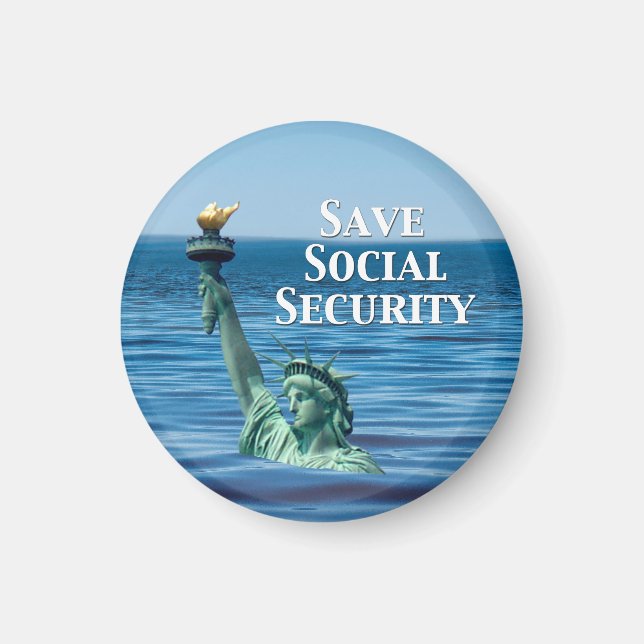 Save Social Security Magnet (Front)