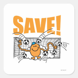 Save! Square Sticker