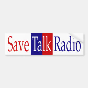 Save Talk Radio Bumper Sticker