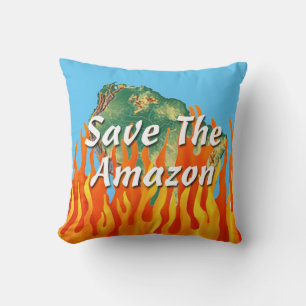 Save The Amazon Cushion
