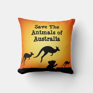 Save The Animals of Australia Cushion
