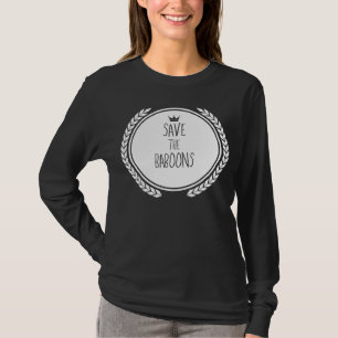 Save The BABOONS Animal BABOON T-Shirt