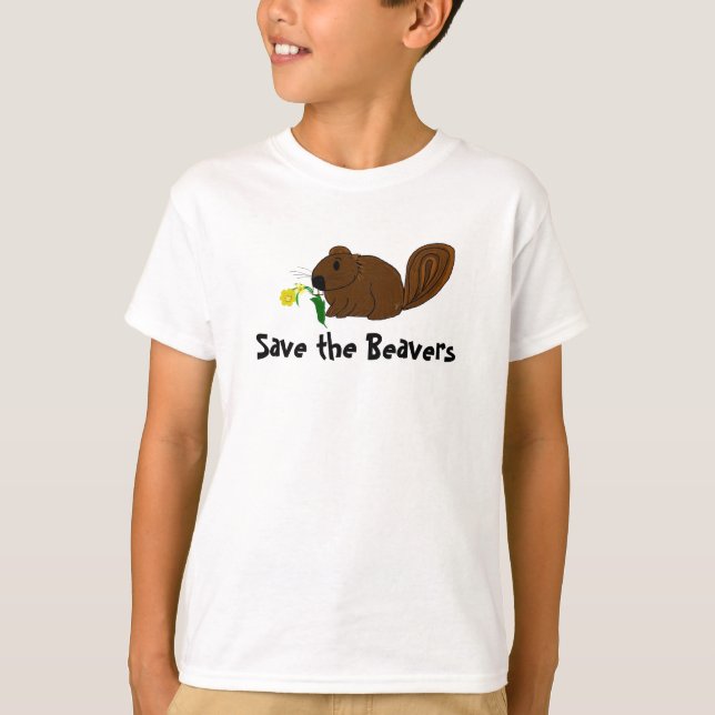 Save the Beavers T-Shirt (Front)
