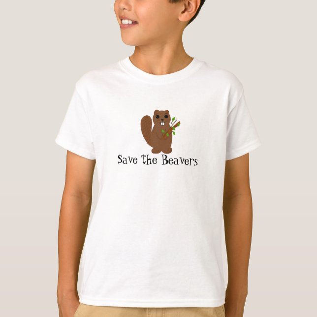 Save the Beavers T-Shirt (Front)