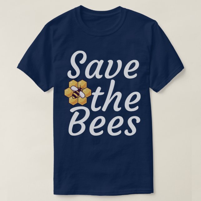 Save the bees 2 T-Shirt (Design Front)