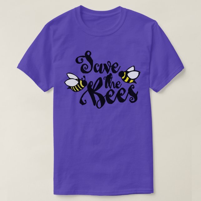 Save the Bees 2 T-Shirt (Design Front)