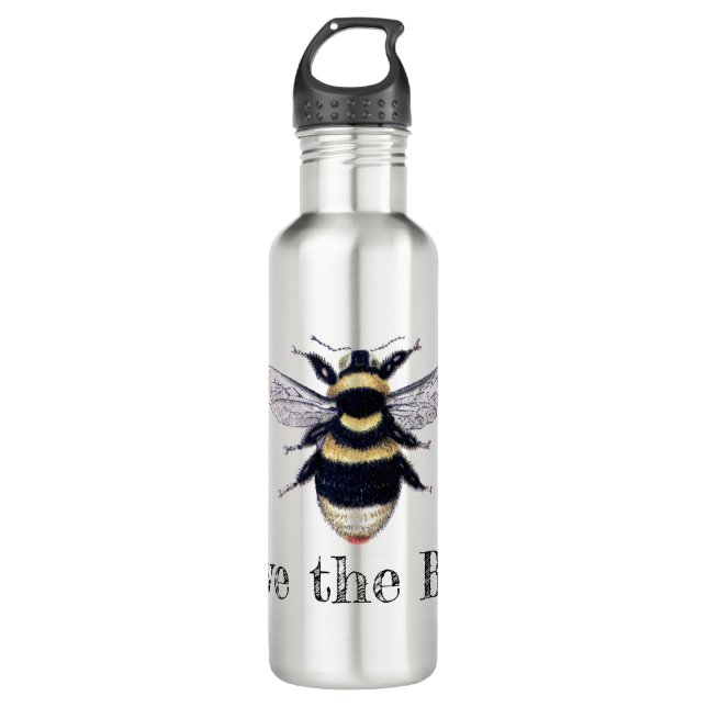 Save the Bees 710 Ml Water Bottle (Front)