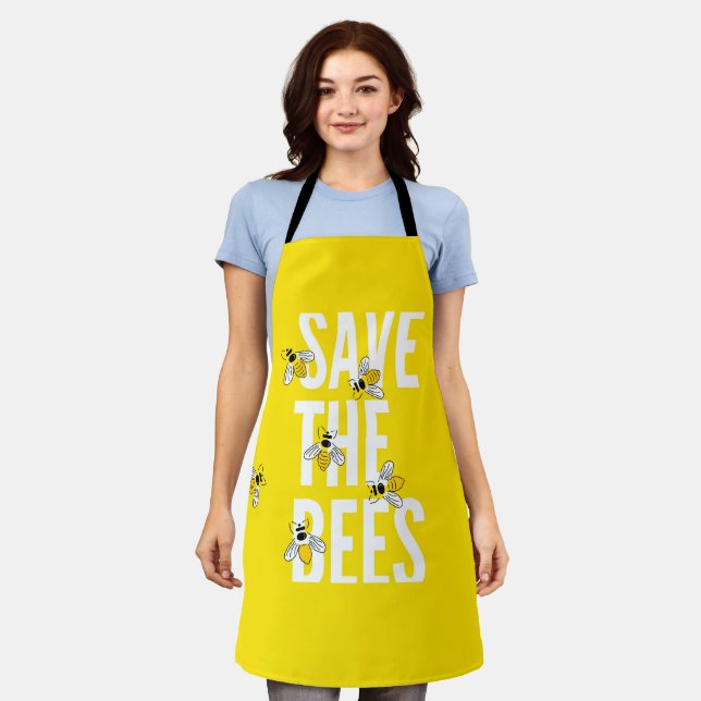 Save The Bees Apron (Worn)