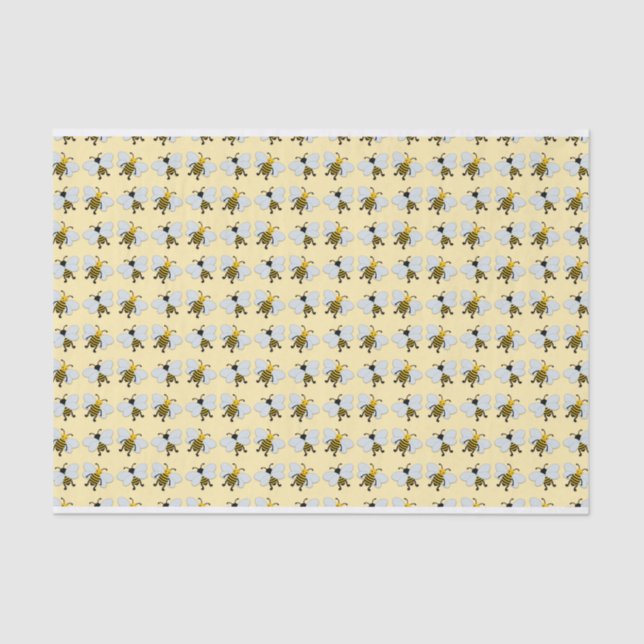 Save The Bees Art Tissue Paper (Front)