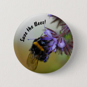 "Save the Bees!" Badge