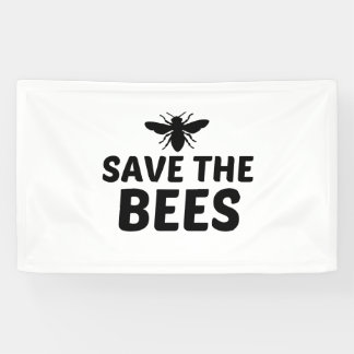 SAVE THE BEES BANNER