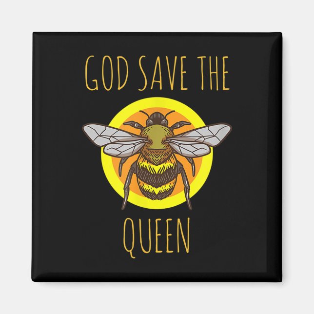 Save The Bees Beekeeper Environmental Protection  Magnet (Front)