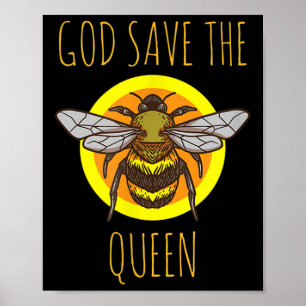 Save The Bees Beekeeper Environmental Protection Poster