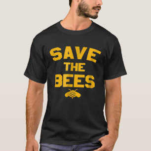 Save The Bees Beekeepers Environmental Nature T-Shirt