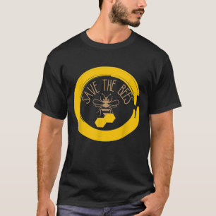 Save The Bees Beekeeping Beekeeper Bee Conservatio T-Shirt