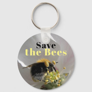 Save the Bees Bumble Bee Key Ring