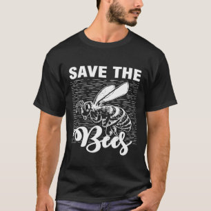 Save The Bees Climate Change Conservation T-Shirt