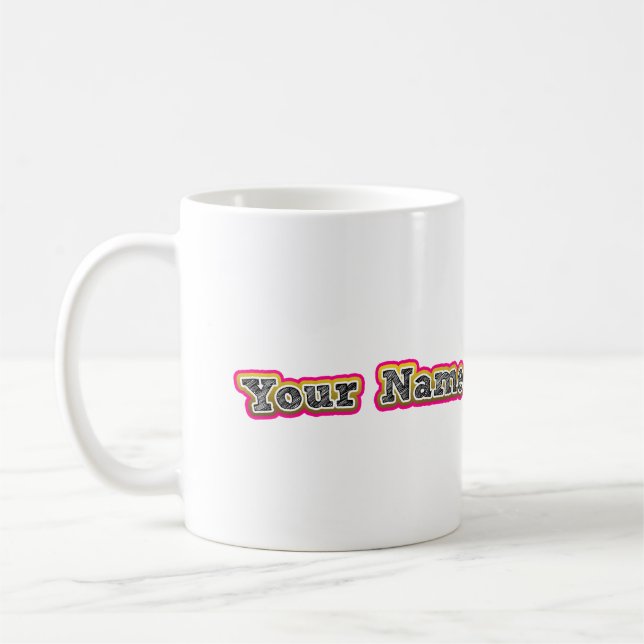 Save the Bees Customisable Mug (Left)