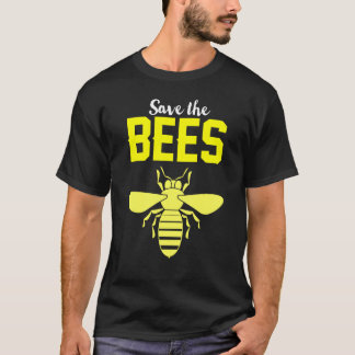 Save The Bees Earth Earth Hippie Beekeeper Shirt