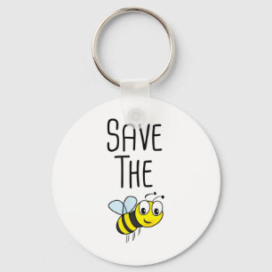 Save The Bees - Environmental Protection Bee Beeke Key Ring
