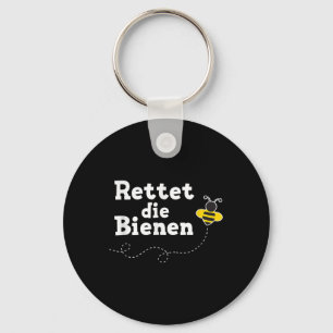 Save The Bees Environmental Protection For Beekeep Key Ring