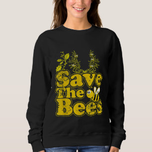 Save The Bees Honey Beekeeper Bee Keeper Beehive D Sweatshirt