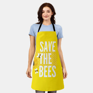 SAve The Bees HONEYCOMB Honey POT Apron