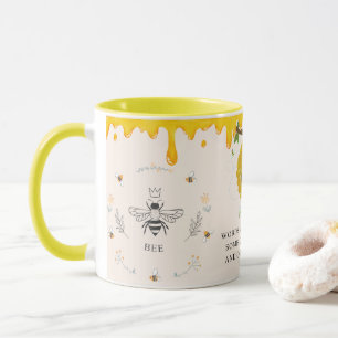 Save the Bees Inspirational Bee Honey Lover Gift Mug