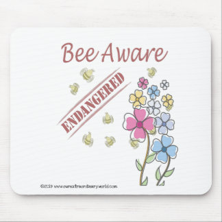 Save the Bees Mouse Pad