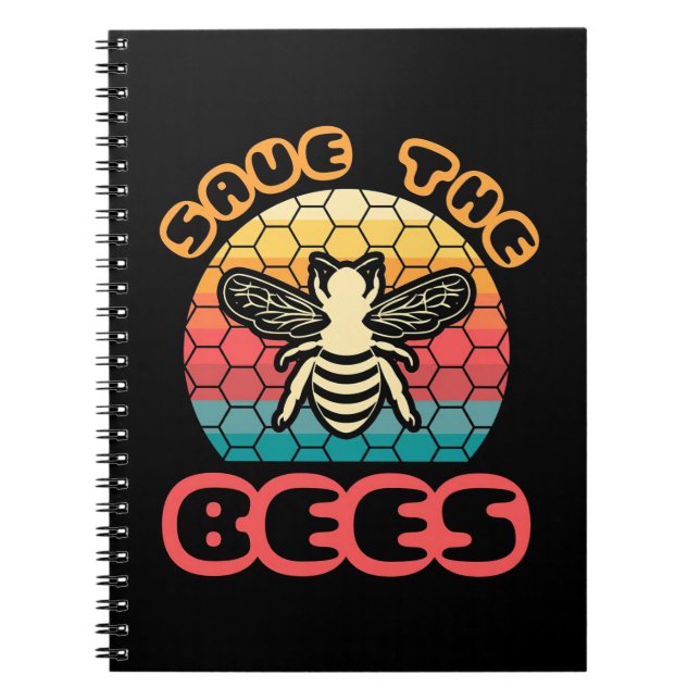 Save The Bees Notebook (Front)