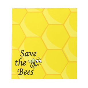 Save the Bees Notepad