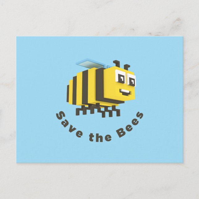 Save the Bees Postcard (Front)