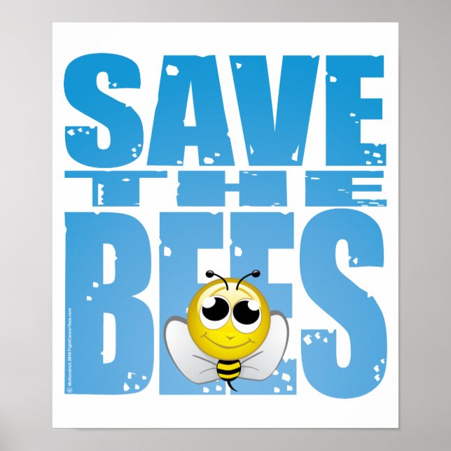 Save the Bees Poster (Front)