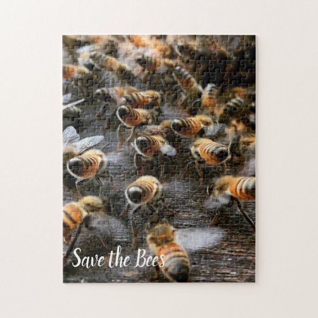 Save the Bees Puzzle (Vertical)