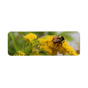 Save the Bees Return Address Label