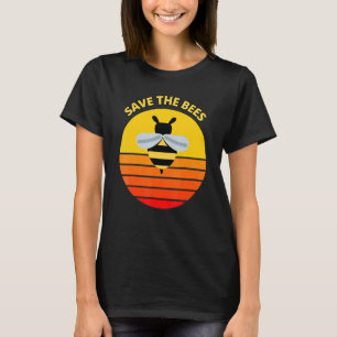 Save The Bees Summer Environment Honey Bee Bumbleb T-Shirt